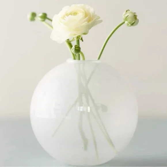 Anthropologie Terrain Bauble Bud Vase in White, NIB - Picture 1 of 4